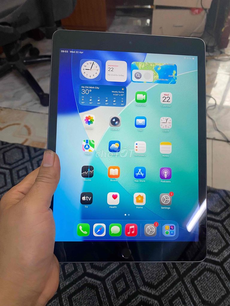 Apple iPad Gen 9 64GB Xám. Mua bán Máy tính bảng tại Quận Hồng Bàng Hải Phòng được đăng bởi nguyễn văn tuân hình 1