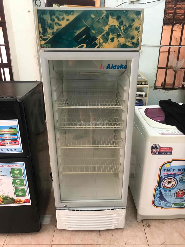 tủ mát alaska 350L(LC 533) kính trong suốt