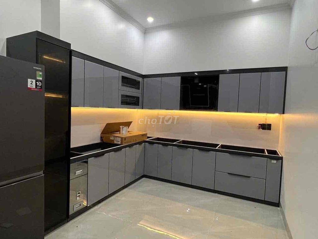 Tủ bếp Nhựa ECOPLAST Xám Hiện đại. Mua bán Tủ, kệ gia đình tại Quận 7 Tp Hồ Chí Minh được đăng bởi Nội Thất Gia Đình hình 1