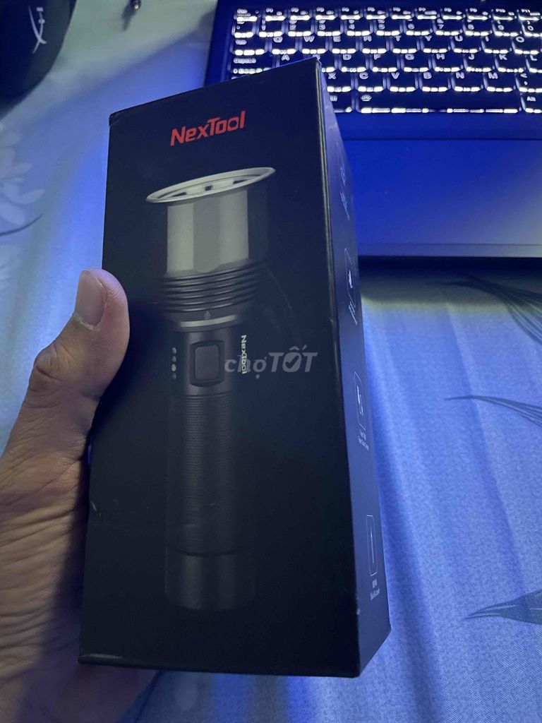 Đèn chính hãng xiaomi nextool siêu sáng chưa sài