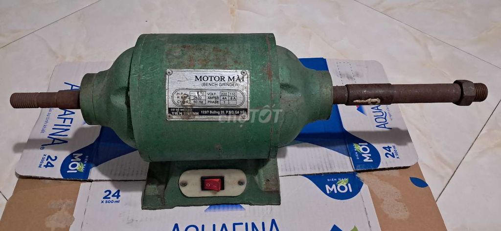 MÁY MÀI 2 ĐÂU - 1,5HP - ĐIỆN 220V