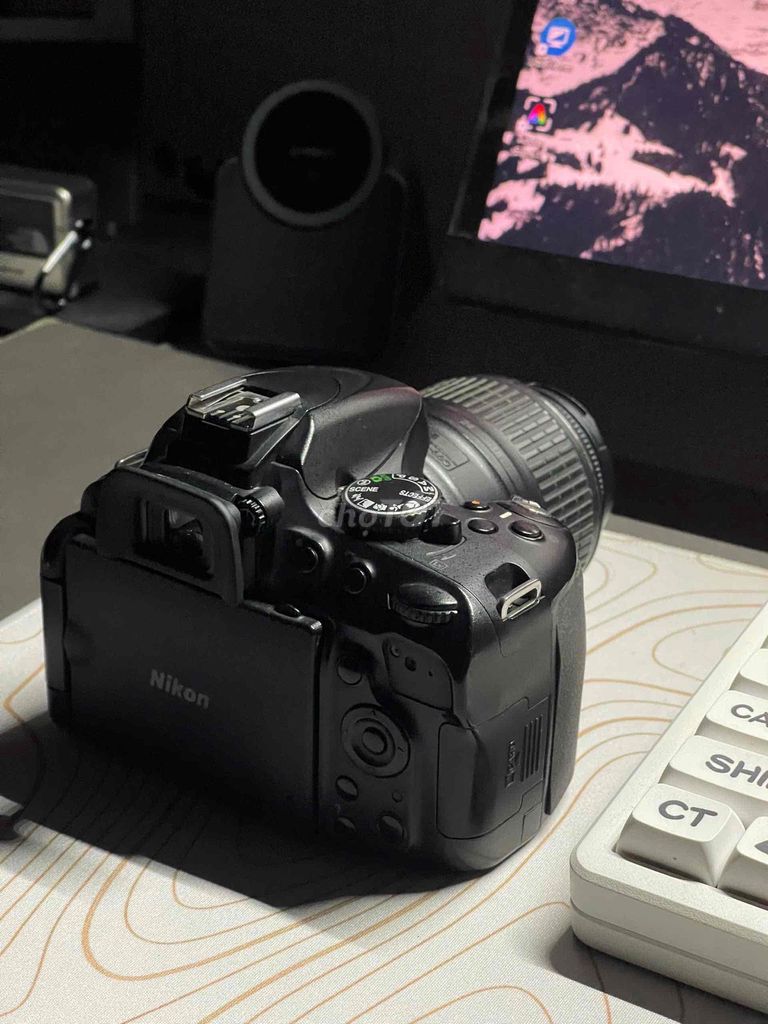 Máy ảnh Nikon D5100 + lens 18-55mm. Mua bán Máy ảnh, Máy quay tại Quận Thanh Khê Đà Nẵng được đăng bởi Nguyenkhoa hình 1