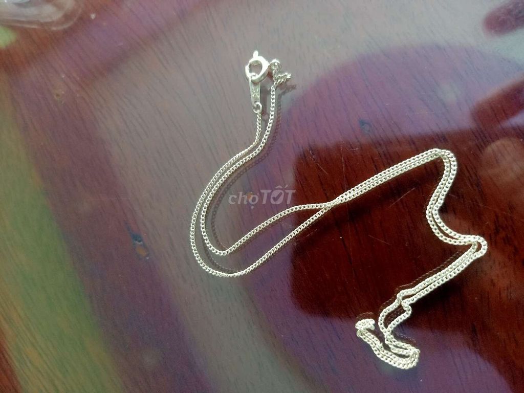 Dây chuyền bạc. Mua bán Phụ kiện thời trang khác tại Huyện Long Thành Đồng Nai được đăng bởi Vũ Đoàn  hình 1