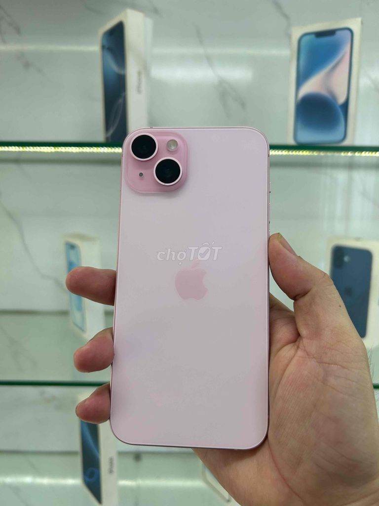 Apple iPhone 15 Plus 128GB Hồng pin100%. Mua bán Điện thoại tại Quận Bình Tân Tp Hồ Chí Minh được đăng bởi Thuận Phát Store hình 1