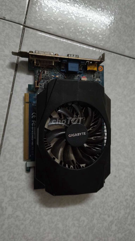 Card đồ họa Gigabyte GV-N220D2-1GI Đen. Mua bán Linh kiện (RAM, Card...) tại Huyện Hóc Môn Tp Hồ Chí Minh được đăng bởi Gia Huy hình 1