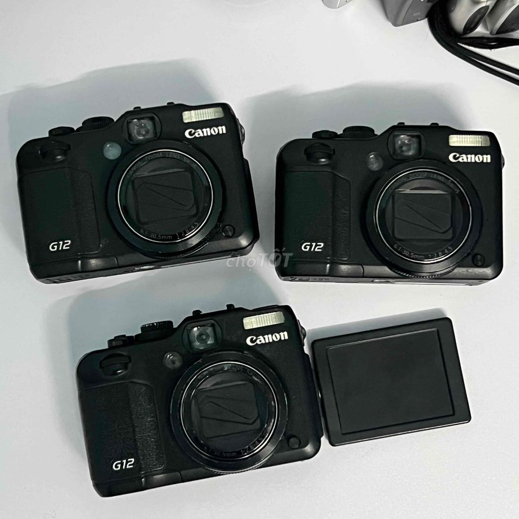 Máy ảnh Canon G12, G16 Đen. Mua bán Máy ảnh, Máy quay tại Quận Thanh Khê Đà Nẵng được đăng bởi Minh Tú hình 1