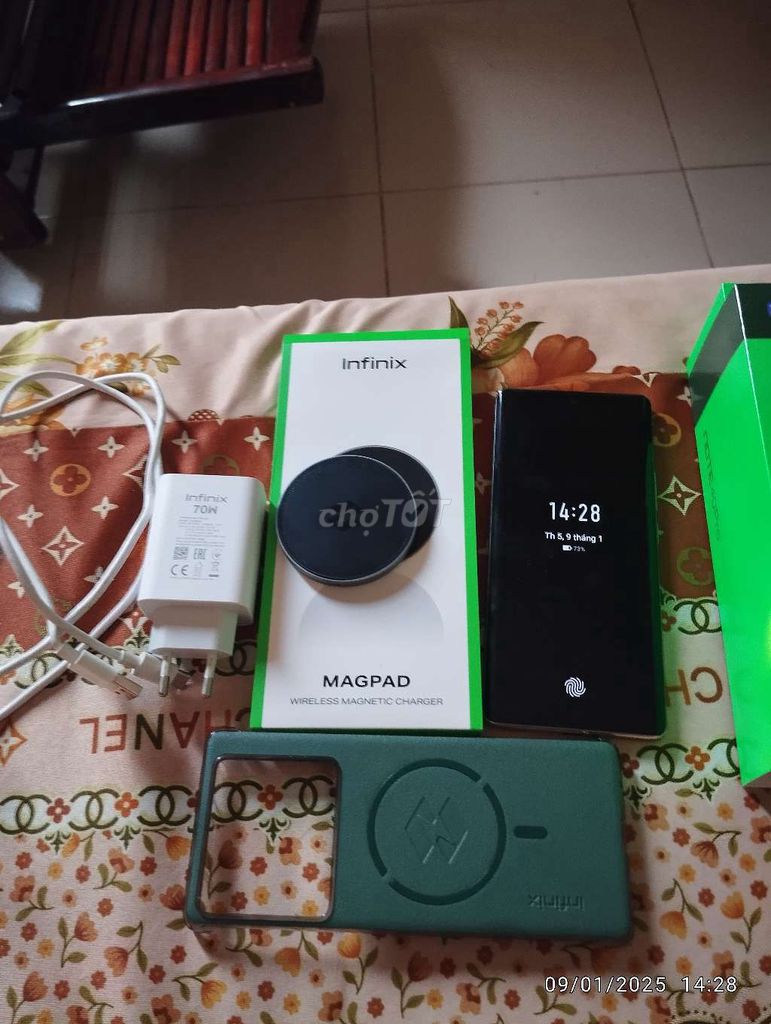 Infinix Note 40 Pro 256GB Xanh lá giá tốt \n