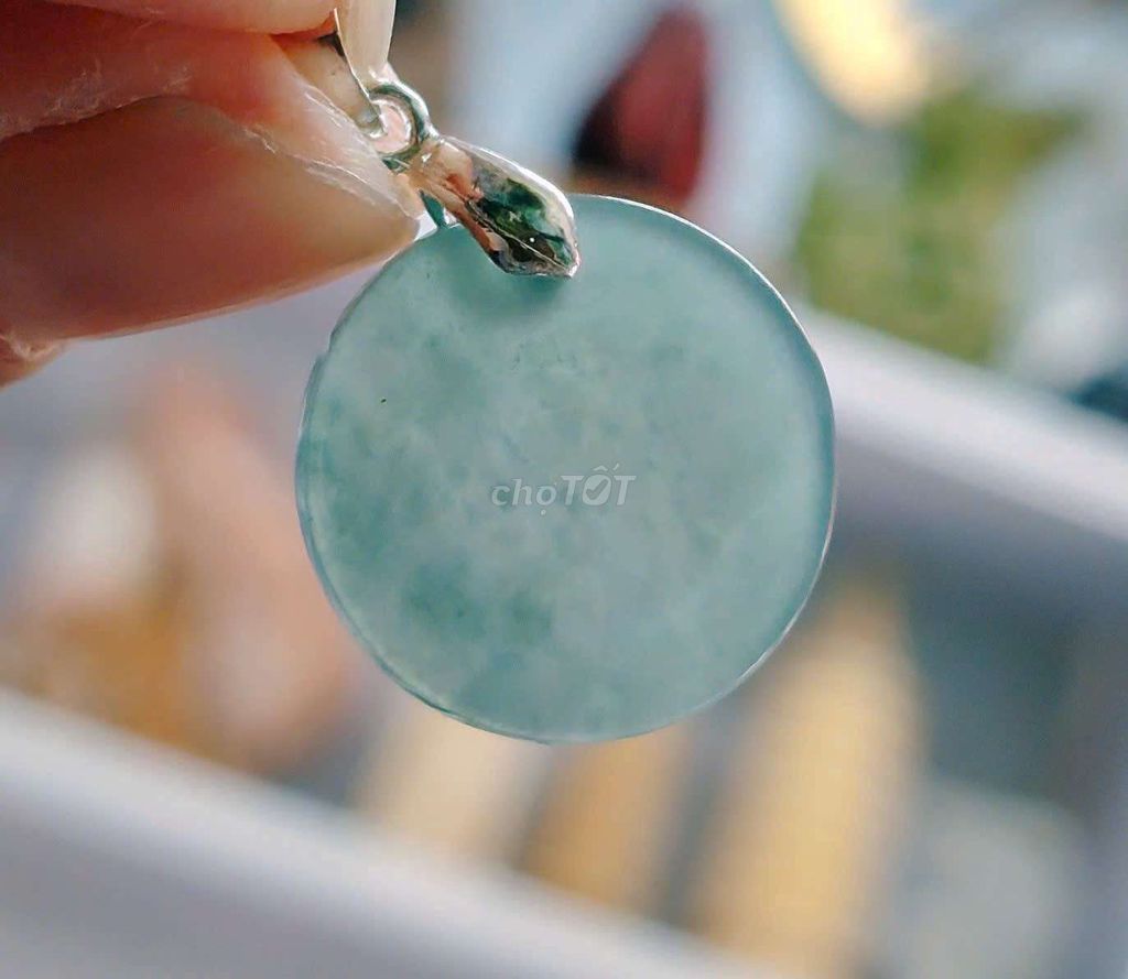 Mặt dây chuyền Nữ Ngọc bích Xanh ngọc. Mua bán Phụ kiện thời trang khác tại Quận Lê Chân Hải Phòng được đăng bởi Nguyễn Hiếu hình 1