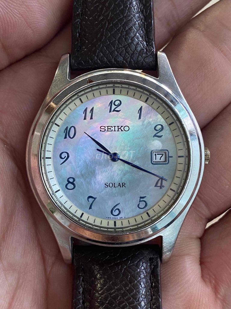 Đồng hồ Nhật Seiko Solar xài pin năng lượng sz 36m