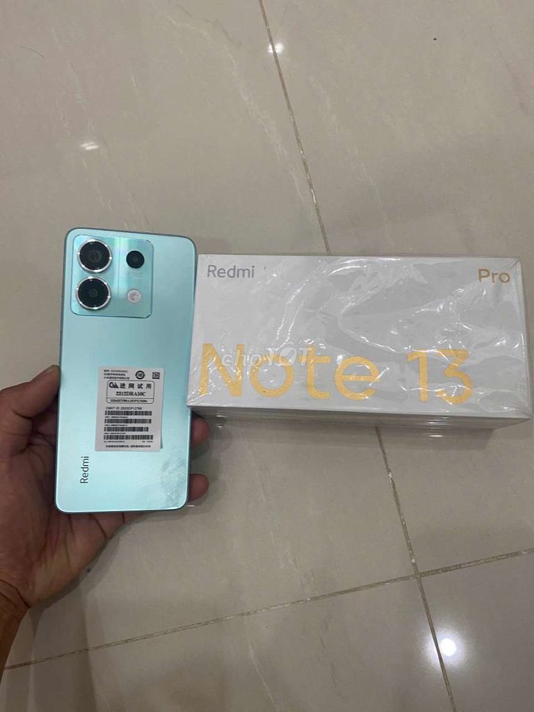 Xiaomi Redmi Note 13 PRO 5G 8/128. Mua bán Điện thoại tại Quận Cái Răng Cần Thơ được đăng bởi Nguyễn Từ Chí Tâm hình 1