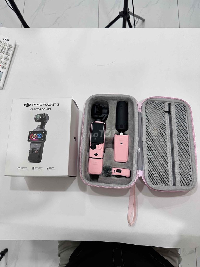 DJI Pocket 3 Combo đẹp như mới. Mua bán Máy ảnh, Máy quay tại Thành phố Thủ Dầu Một Bình Dương được đăng bởi Danh hình 1