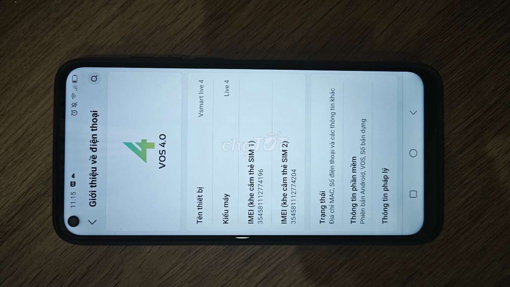 VSmart Live 4 6GB/64GB 6.5 inch. Mua bán Điện thoại tại Quận Hải Châu Đà Nẵng được đăng bởi Vu Property hình 1