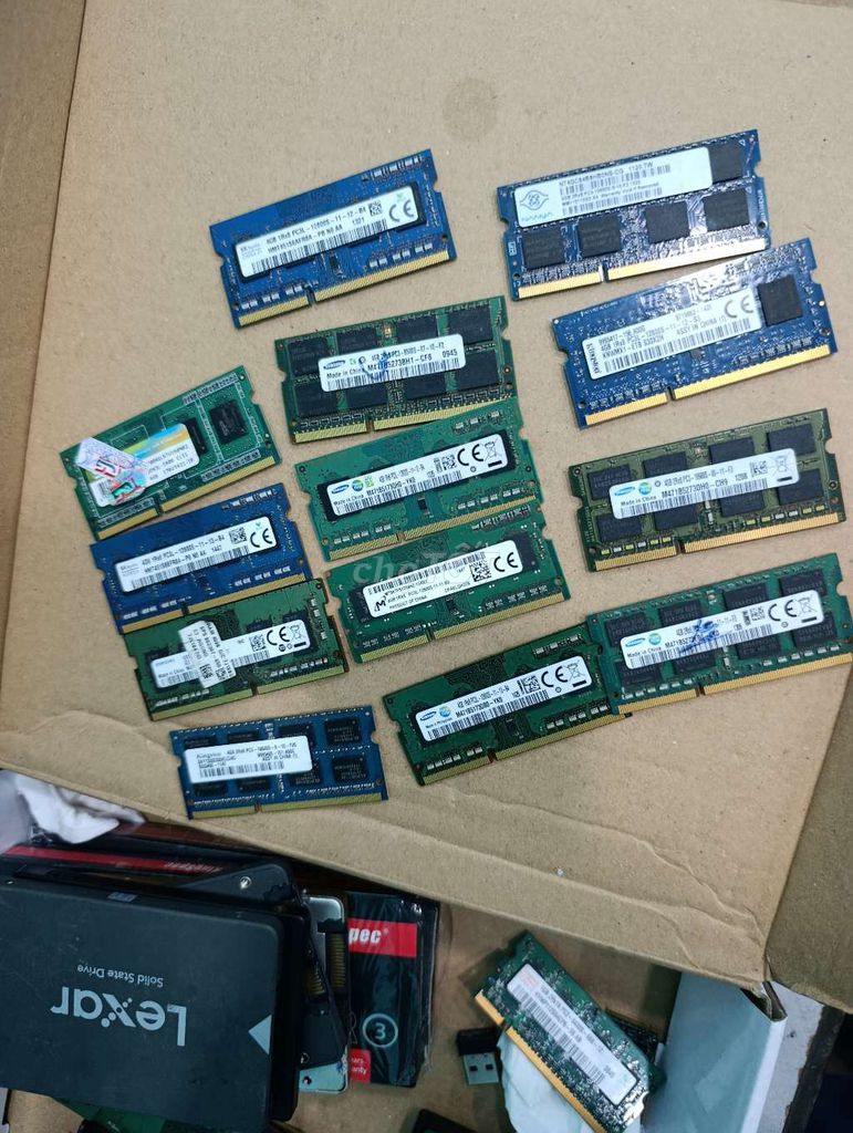 RAM Laptop PC3L 4GB. Mua bán Linh kiện (RAM, Card...) tại Thành phố Tam Kỳ Quảng Nam được đăng bởi Nam hình 1