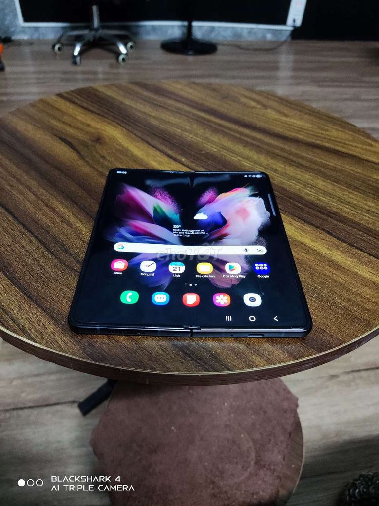 Samsung Z Fold3 12GB/512GB Đen. Mua bán Điện thoại tại Huyện Củ Chi Tp Hồ Chí Minh được đăng bởi Len Moi hình 1