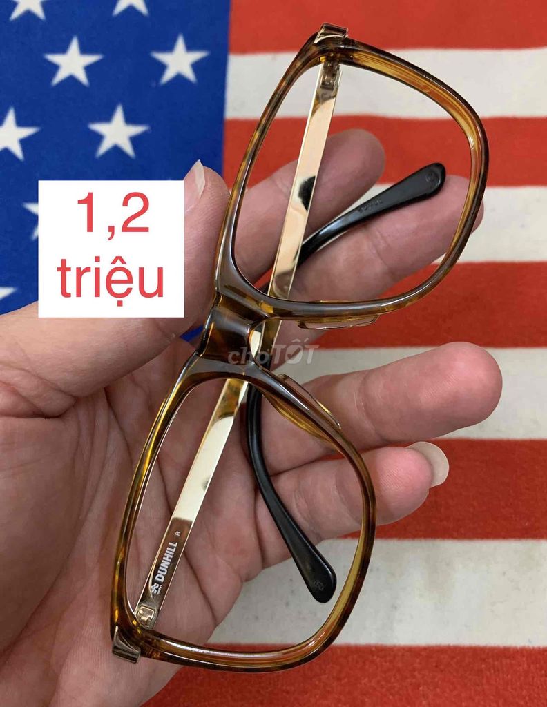 Gọng kính DUNHILL chính hãng. Mua bán Phụ kiện thời trang khác tại Huyện Thanh Trì Hà Nội được đăng bởi LONG KO TIẾP MẶC CẢ hình 1