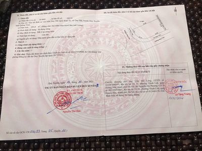 Hoa hậu Tái Định Cư Duy Hải II, lô góc 2 mặt tiền & view công viên