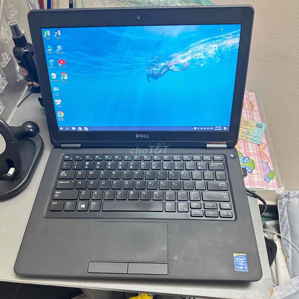 Dell Latitude E7250 i5 Đen. Mua bán Laptop tại Thành phố Thủ Đức Tp Hồ Chí Minh được đăng bởi Phạm Thanh  hình 1