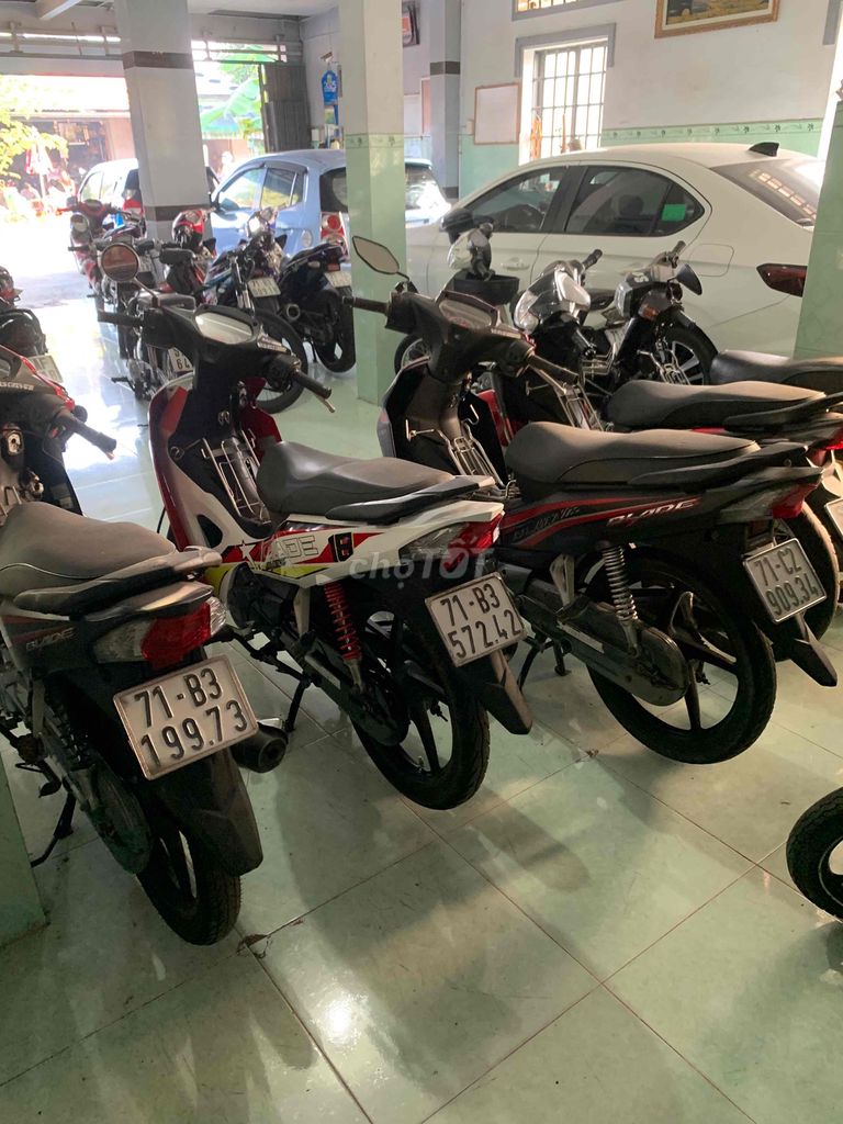 Honda Blade 2018 Đỏ trắng. Mua bán Xe máy tại Huyện Châu Thành Bến Tre được đăng bởi nguyen van trung hình 3