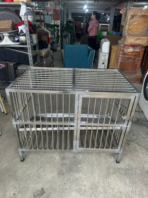 Chuồng Chó Inox 1m – Có Máng Hứng Giá Ưu Đãi. Mua bán Phụ kiện, Thức ăn, Dịch vụ tại Quận 6 Tp Hồ Chí Minh được đăng bởi Thanh lý Phong Hải