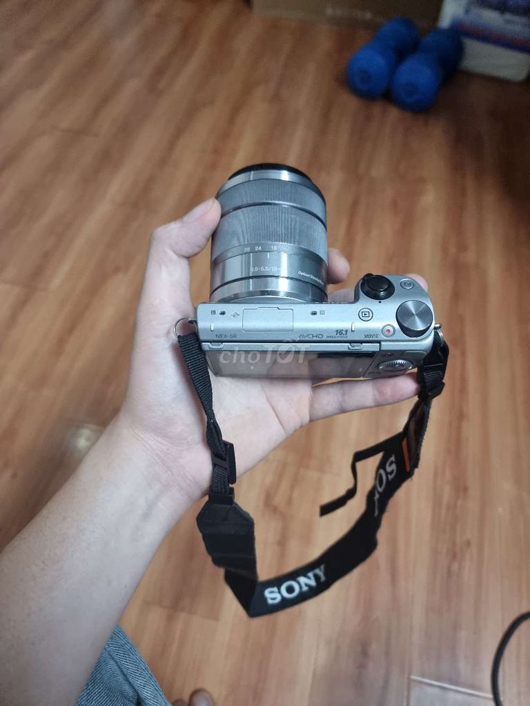 Máy ảnh Sony NEX-5R Bạc. Mua bán Máy ảnh, Máy quay tại Quận Hoàng Mai Hà Nội được đăng bởi phạm văn đồng hình 1