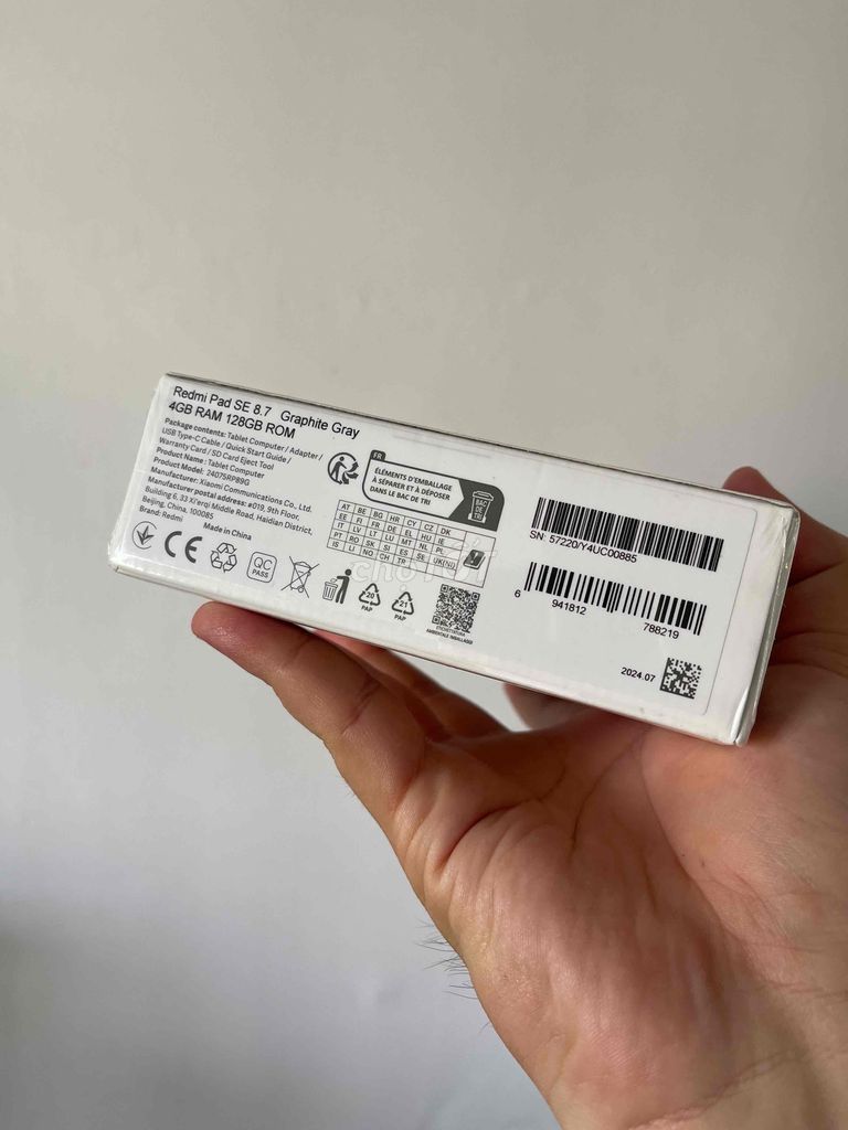 Xiaomi Redmi Pad 8 inch 128GB Mới 100% Việt Nam. Mua bán Máy tính bảng tại Huyện Hóc Môn Tp Hồ Chí Minh được đăng bởi Tinstore hình 3