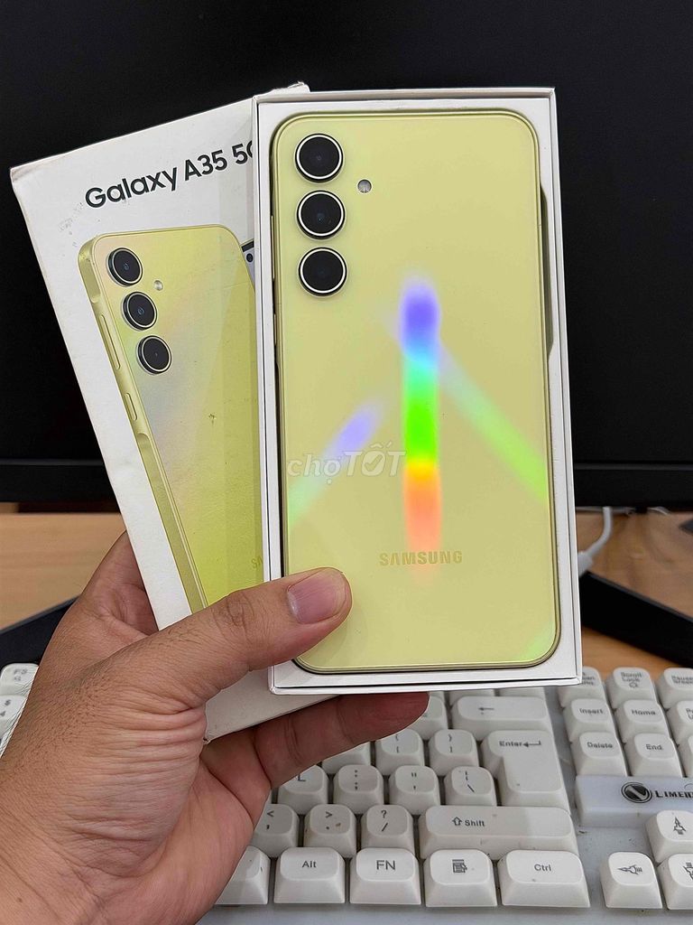 Samsung Galaxy A35 5G 8GB/256GB Chính Hãng FB. Mua bán Điện thoại tại Quận Ninh Kiều Cần Thơ được đăng bởi Cầm Đồ Tấn Lợi hình 1