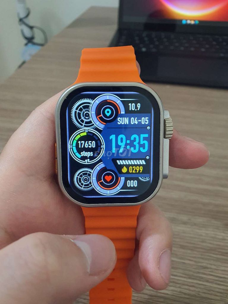 Đồng hồ Watch Ultra Cam. Mua bán Thiết bị đeo thông minh tại Quận Hải An Hải Phòng được đăng bởi Minh Nhật  hình 1