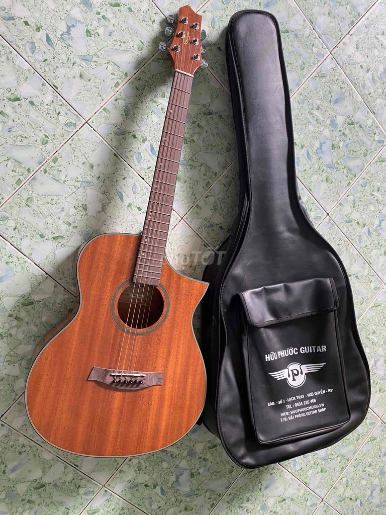 Đàn guitar Hữu Phước Guitar Gỗ Nâu. Mua bán Nhạc cụ tại Huyện Nhà Bè Tp Hồ Chí Minh được đăng bởi Đăng Quang 9119 hình 1