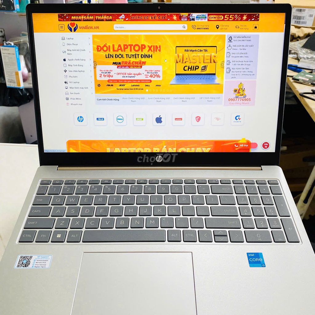 HP NoteBook 15 fd0303TU i3-1315U 8GB/512GB Win11. Mua bán Laptop tại Quận Ninh Kiều Cần Thơ được đăng bởi Võ Diện hình 1