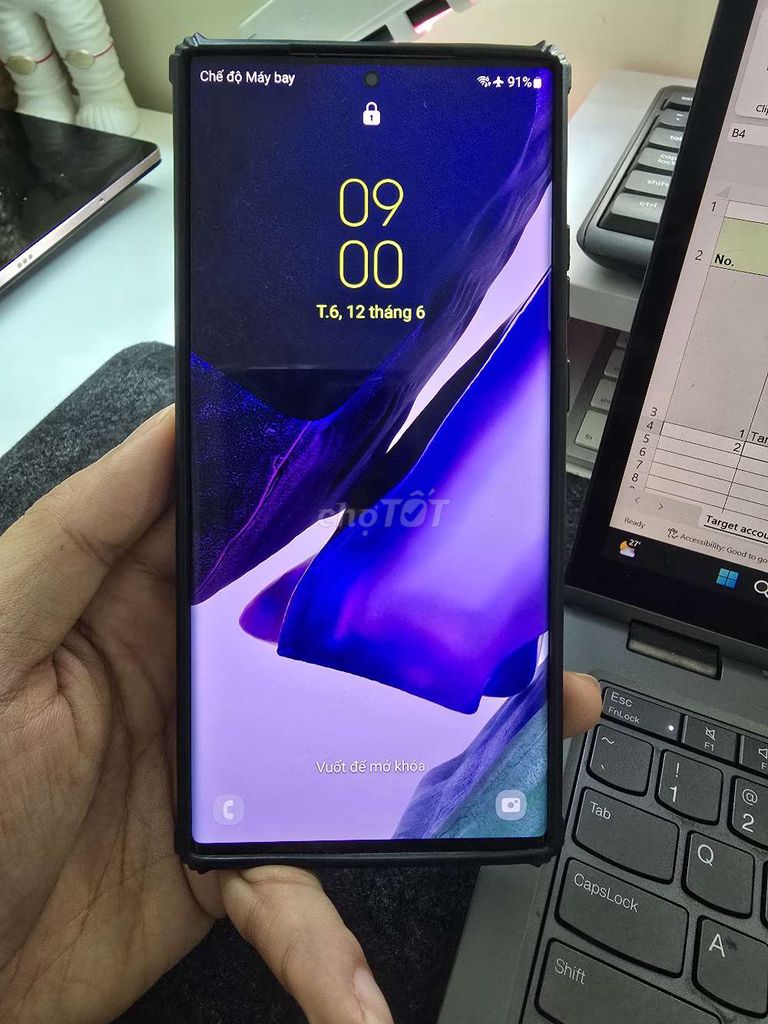 Samsung Note 20 Ultra Đen Sắc nét Mạnh mẽ. Mua bán Điện thoại tại Quận Hoàng Mai Hà Nội được đăng bởi Anh Xuân hình 1