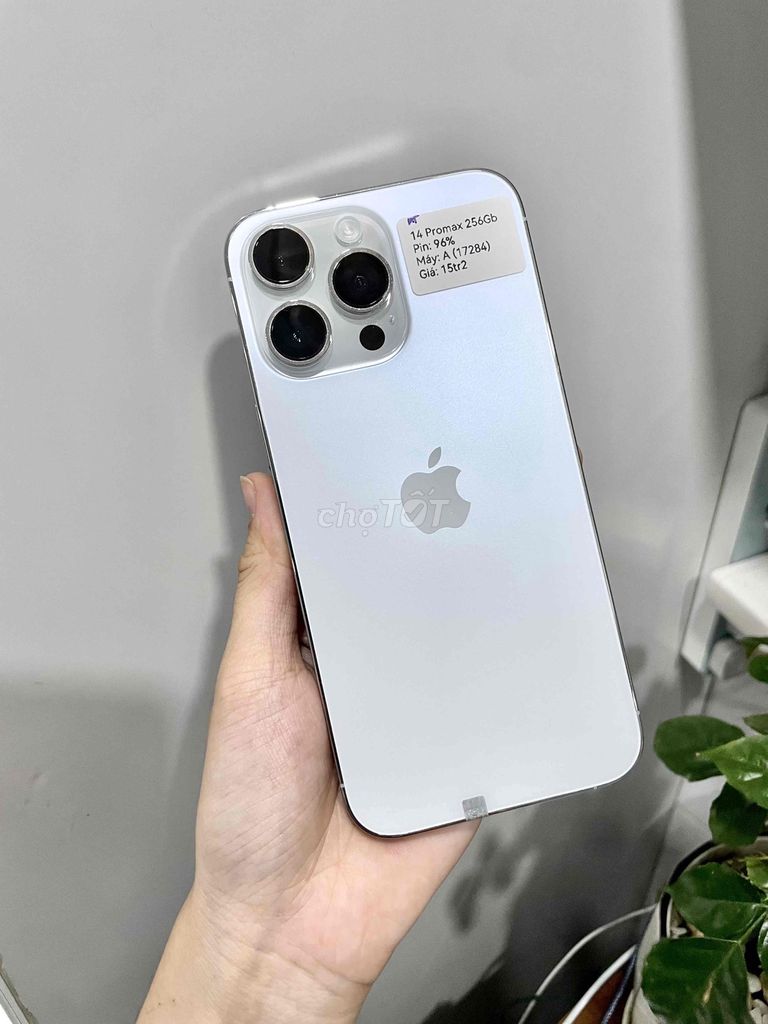 Apple iPhone 14 Pro Max 256GB Trắng đẹp 99%. Mua bán Điện thoại tại Huyện Hóc Môn Tp Hồ Chí Minh được đăng bởi Luân Hoài hình 1