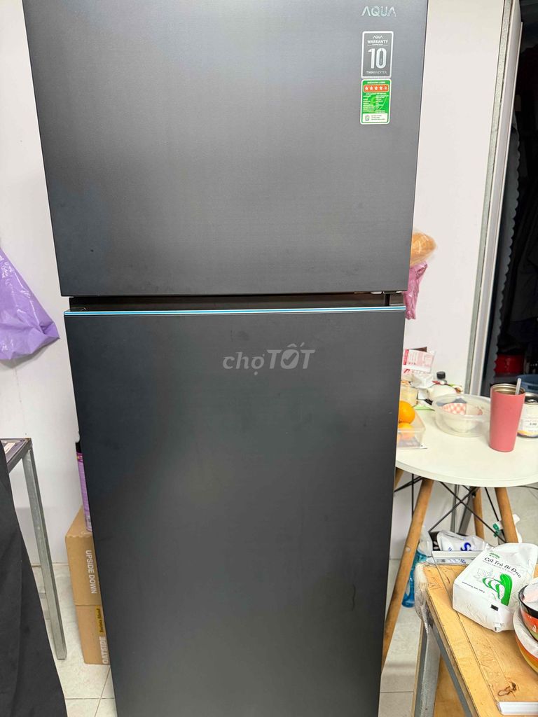Tủ lạnh Aqua 455L Đen. Mua bán Tủ lạnh tại Quận 6 Tp Hồ Chí Minh được đăng bởi Mã Mẫn Nghi hình 1