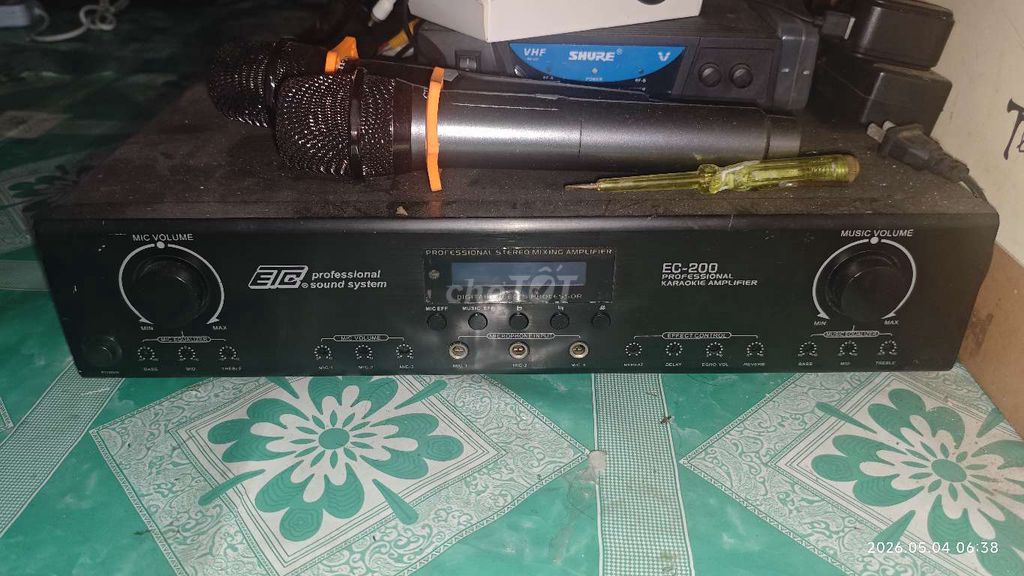 Đẩy liền vang ETC EC-200 Đen. Mua bán Tivi, Âm thanh tại Huyện Nhơn Trạch Đồng Nai được đăng bởi Nguyen the long hình 1