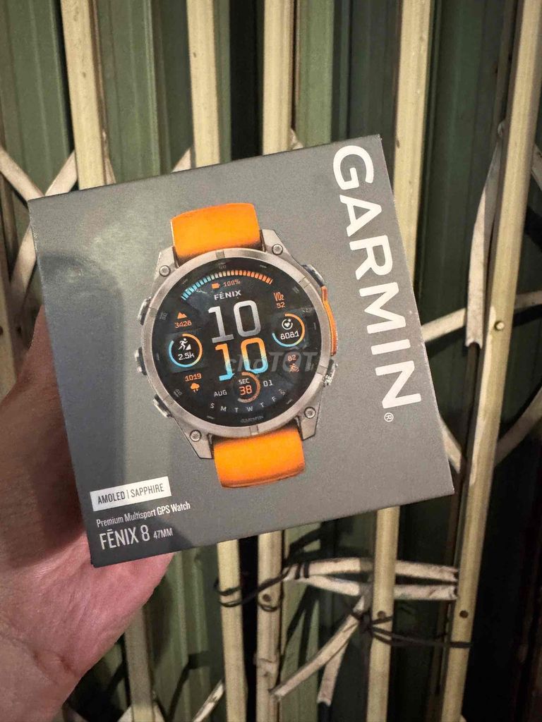 Garmin Fenix 8 47mm Cam AMOLED. Mua bán Thiết bị đeo thông minh tại Quận 7 Tp Hồ Chí Minh được đăng bởi Huy Nguyễn hình 1