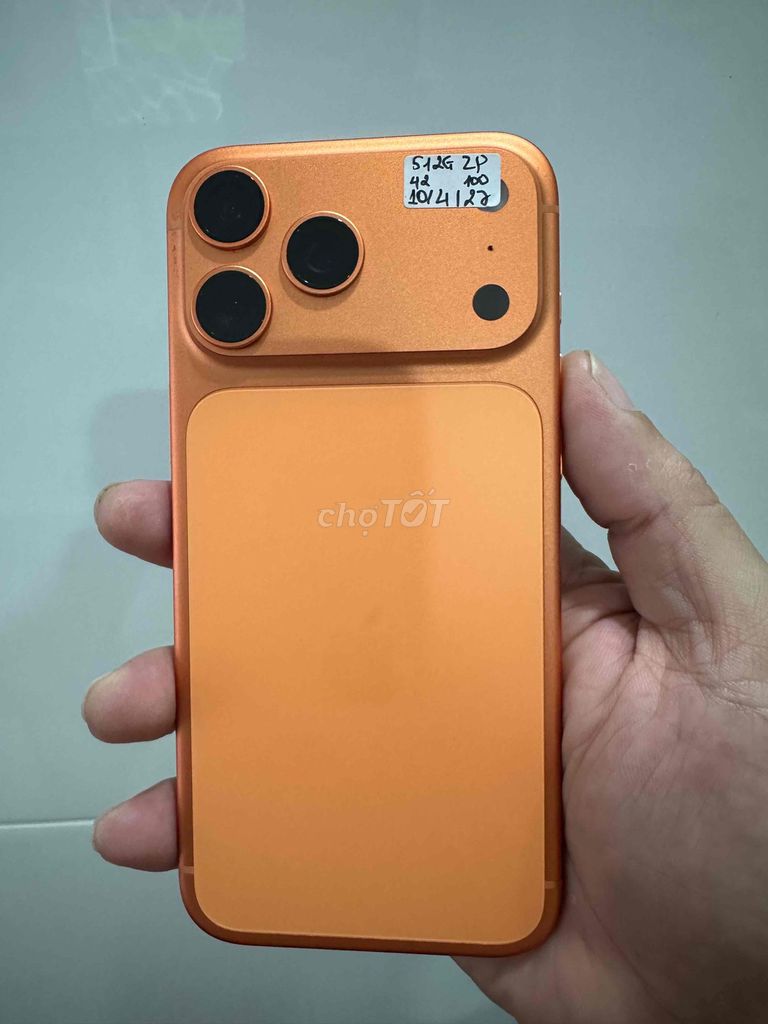 Apple iPhone 17 Pro Max 512GB Cam Đã sử dụng. Mua bán Điện thoại tại Huyện Cần Đước Long An được đăng bởi nguyễn thanh phong hình 1