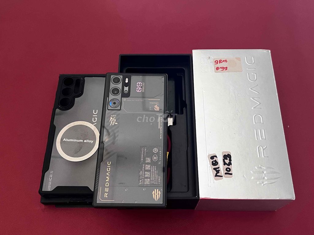REDMAGIC 9 Pro 8 Gen 3 Đen. Mua bán Điện thoại tại Thị xã Bến Cát Bình Dương được đăng bởi GamingPhone Bến Cát hình 1