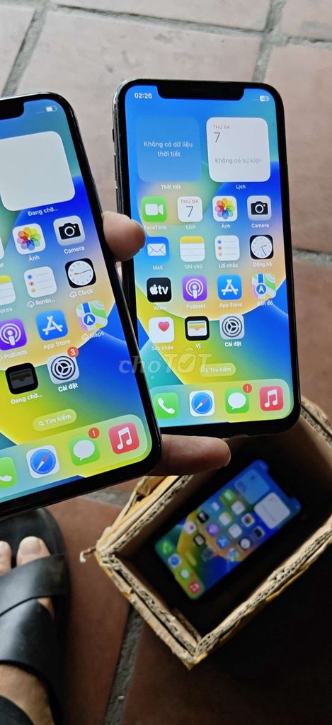 Apple iPhone X 64GB Đen Trắng Mất Face ID. Mua bán Điện thoại tại Quận Liên Chiểu Đà Nẵng được đăng bởi Công Lực hình 1