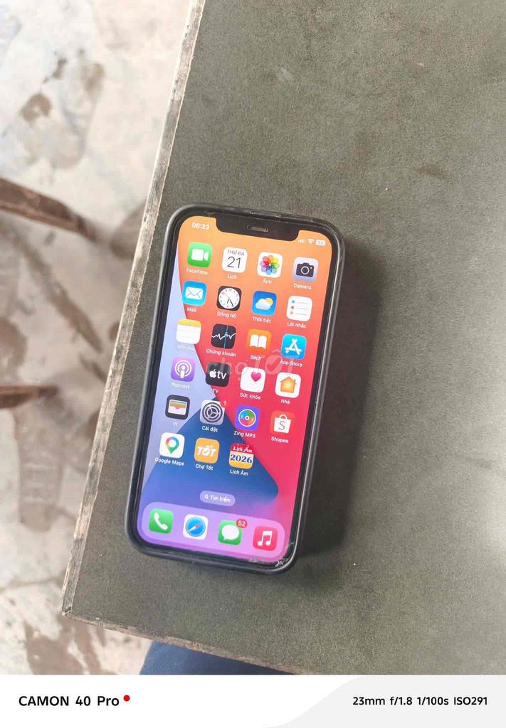iPhone 12 128GB Xanh dương. Mua bán Điện thoại tại Quận Thanh Khê Đà Nẵng được đăng bởi Huynh Nguyen Phuc hình 1