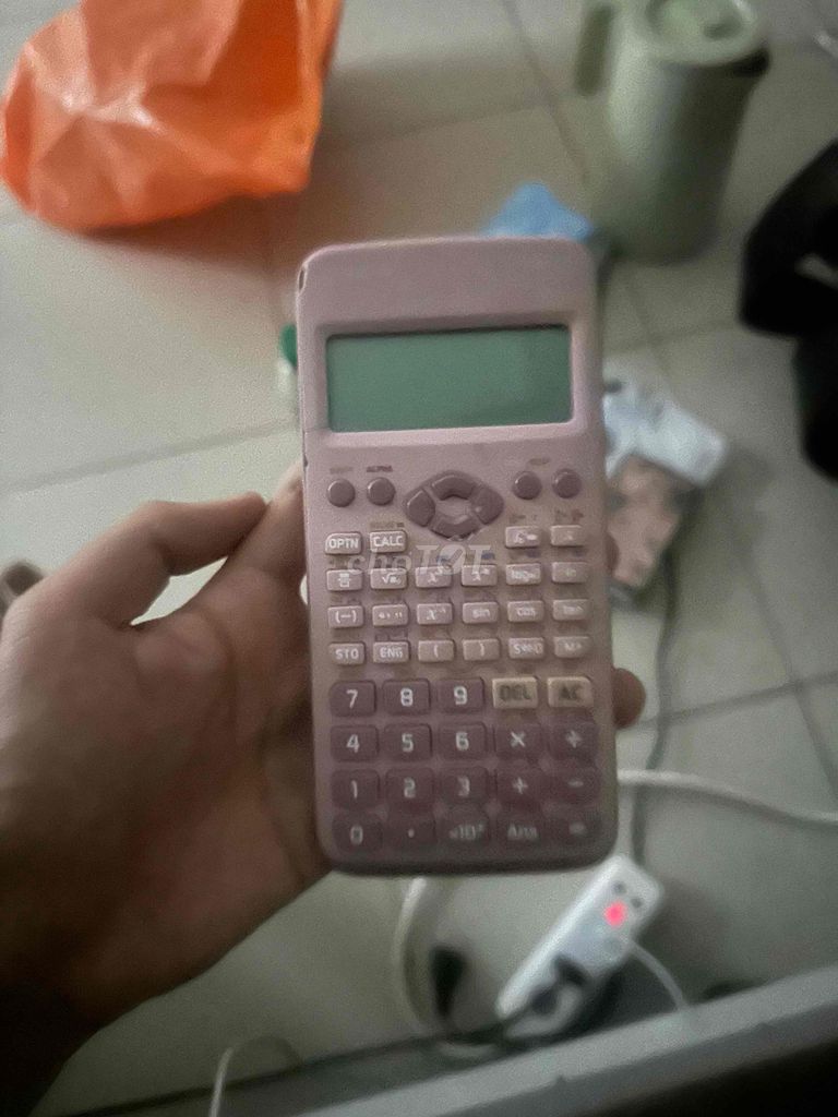 Máy tính Casio 580 Hồng. Mua bán Đồ dùng văn phòng tại Thành phố Vũng Tàu Bà Rịa - Vũng Tàu được đăng bởi hieu le hình 1