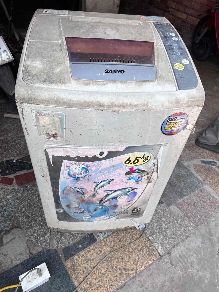Máy giặt Sanyo 6.5kg lồng đứng. Mua bán Máy giặt tại Quận Cái Răng Cần Thơ được đăng bởi sang nguyễn  hình 1