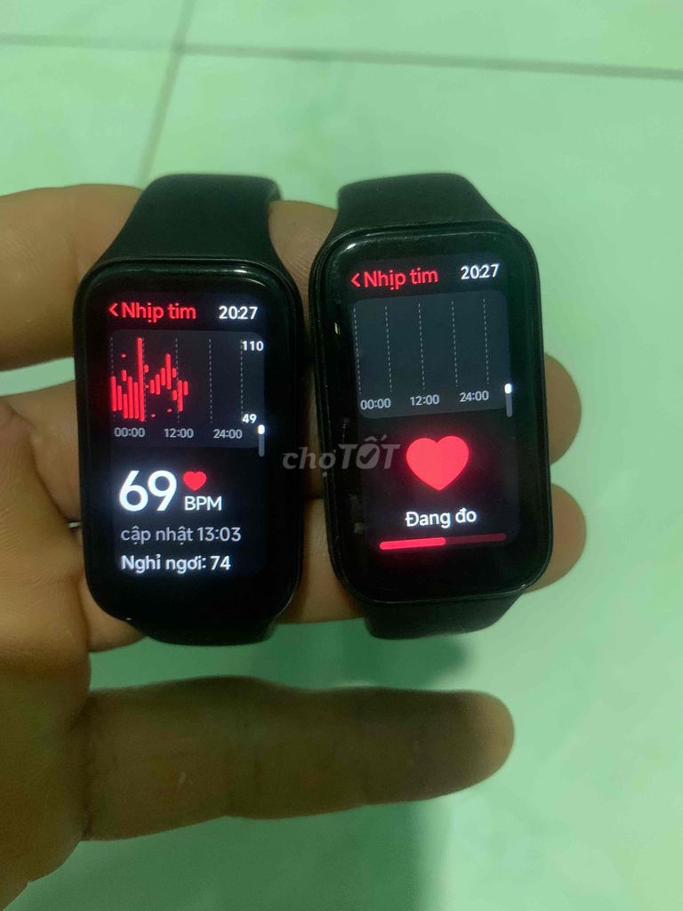 Xiaomi Smart Band 8 Active Đen. Mua bán Thiết bị đeo thông minh tại Huyện Đức Hòa Long An được đăng bởi tâm đức hình 1