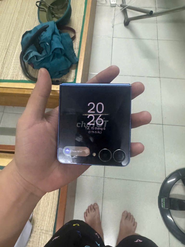Samsung Galaxy Z Flip7 Xanh 256GB Đã sử dụng. Mua bán Điện thoại tại Quận 6 Tp Hồ Chí Minh được đăng bởi 17_Kiều Gia Huy hình 1