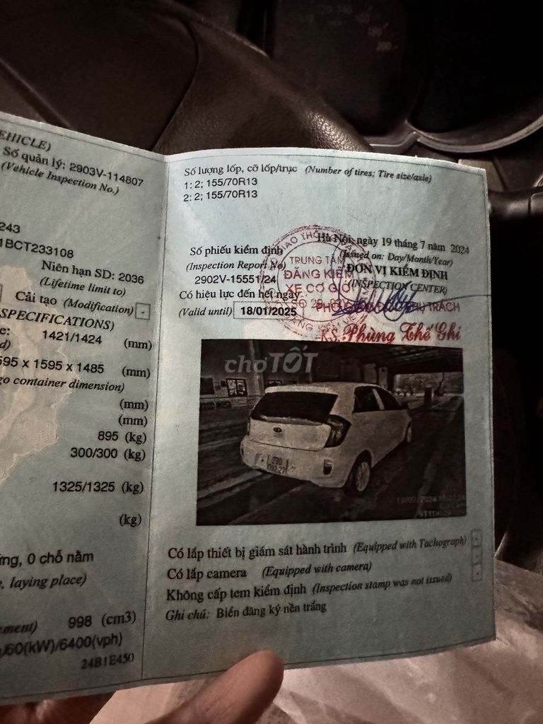 Kia Morning 2011 Van 1.0 AT - 16000 km. Mua bán Ô tô tại Huyện Gia Lâm Hà Nội được đăng bởi Thị Hồng Liên Lê hình 1