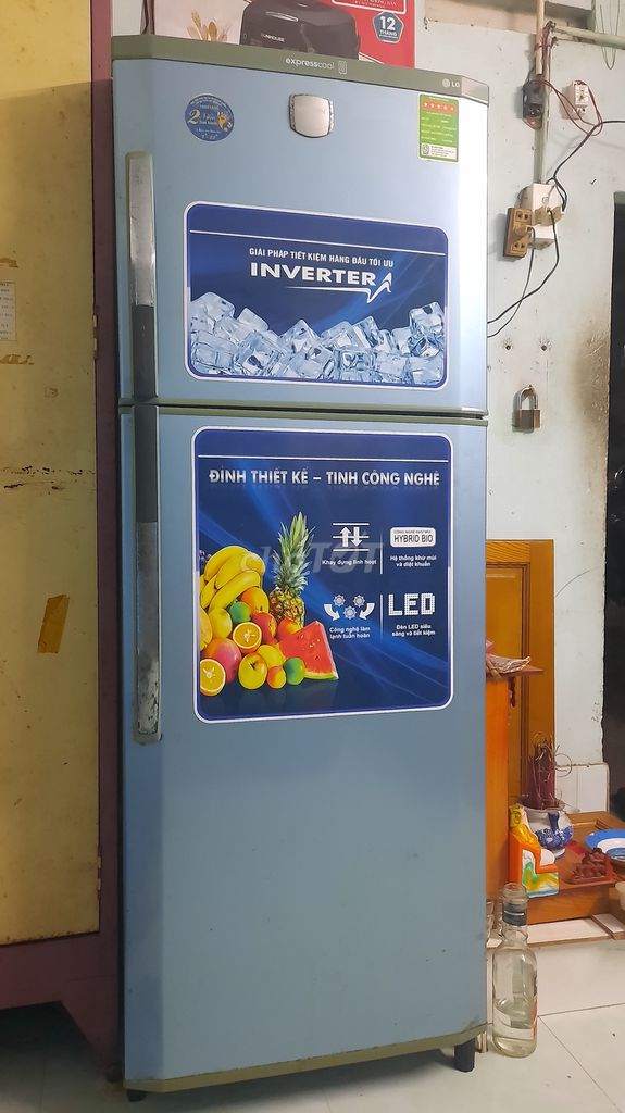 Tủ lạnh siêu tiết kiệm điện Inverter LG