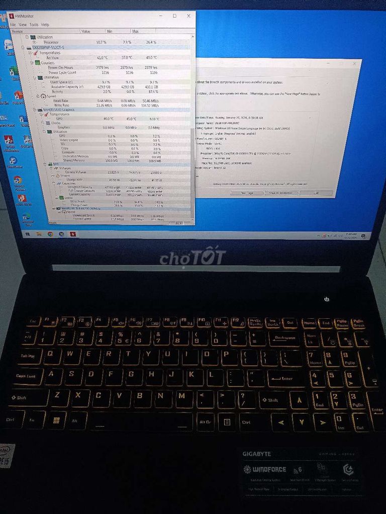 Gigabyte G5 KC i5-10500H/3060 6gb/8gb/512gb/144hz. Mua bán Laptop tại Thành phố Dĩ An Bình Dương được đăng bởi Dũng hình 1