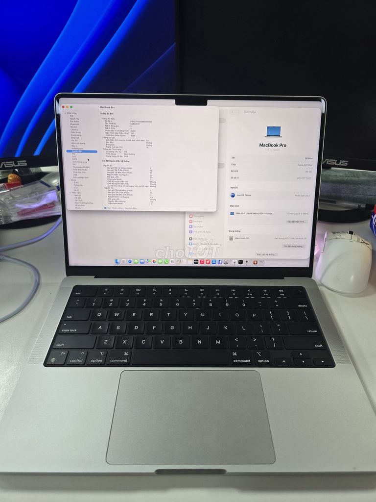 Apple MacBook Pro M3 Max 96GB/1TB Bạc. Mua bán Laptop tại Quận Cầu Giấy Hà Nội được đăng bởi Phạm Ngọc Quang hình 1
