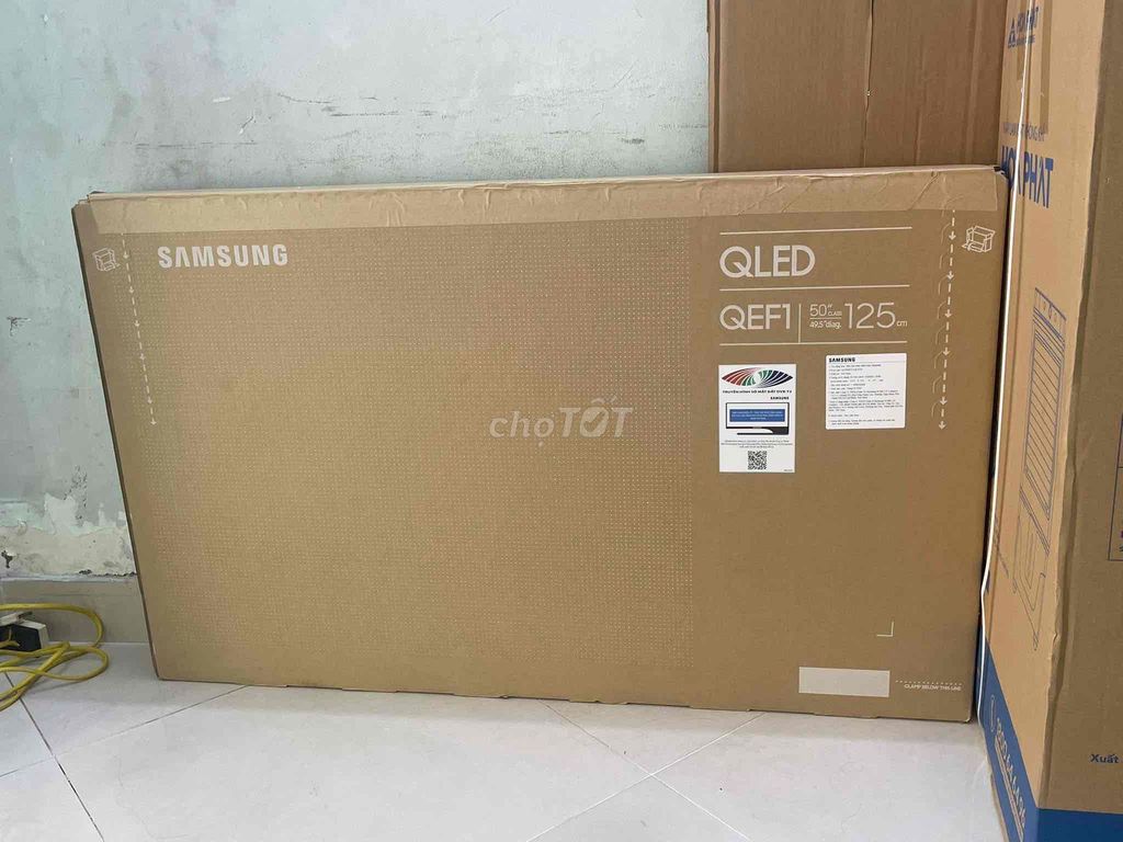 Tivi Samsung QLED QEF1 50 inch 4K Quantum HDR. Mua bán Tivi, Âm thanh tại Quận 8 Tp Hồ Chí Minh được đăng bởi Trúc Ly Điện lạnh giá rẻ hình 1