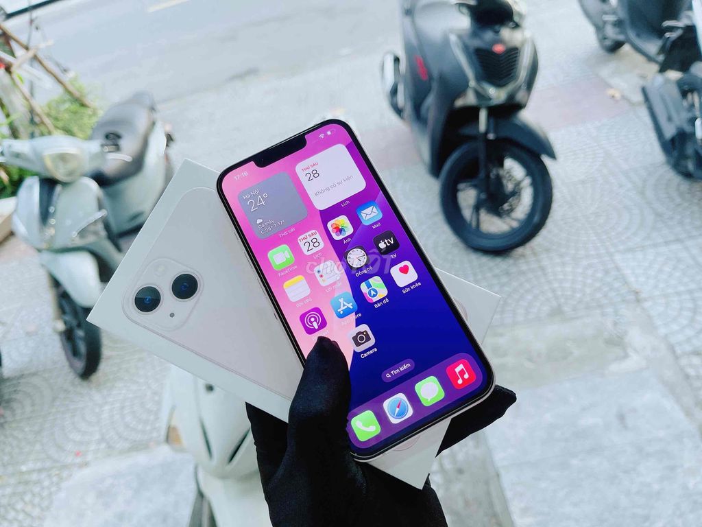 iPhone 13 128G màu Hồng fullbox quốc tế rin Áp. Mua bán Điện thoại tại Quận Hải Châu Đà Nẵng được đăng bởi TUẤN LUXURY MOBILE ĐÀ NẴNG hình 1