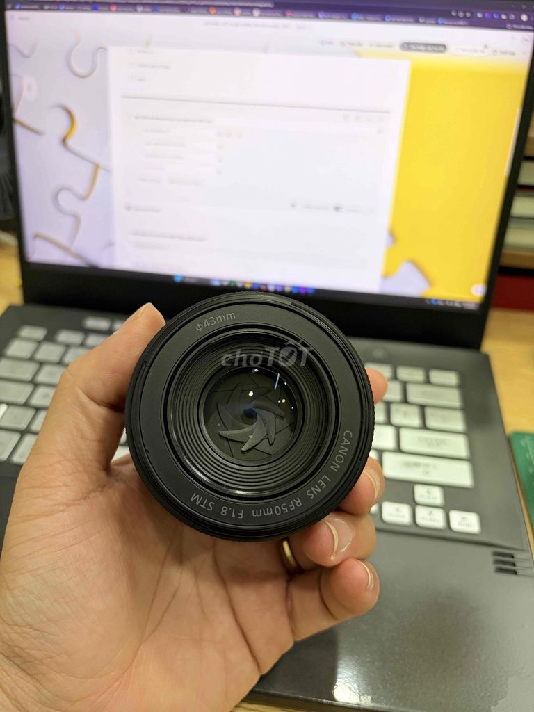 Ống kính Canon RF 50 f1.8 Đã sử dụng. Mua bán Máy ảnh, Máy quay tại Quận 12 Tp Hồ Chí Minh được đăng bởi Hoàng Duy hình 1