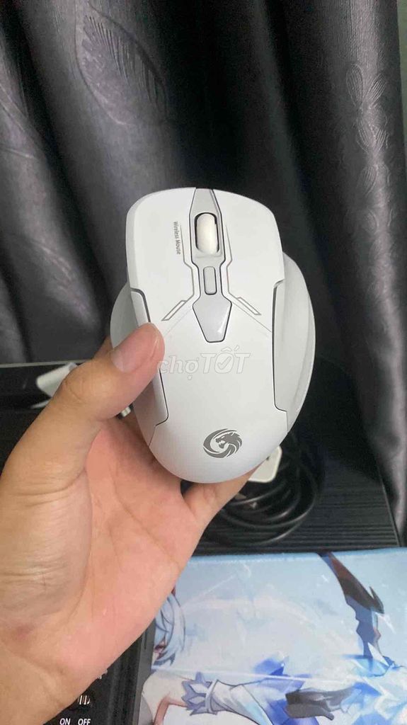 Chuột gaming Trắng Mới. Mua bán Phụ kiện (Màn hình, Chuột...) tại Quận Hải Châu Đà Nẵng được đăng bởi Trần Nguyên Khánh hình 1